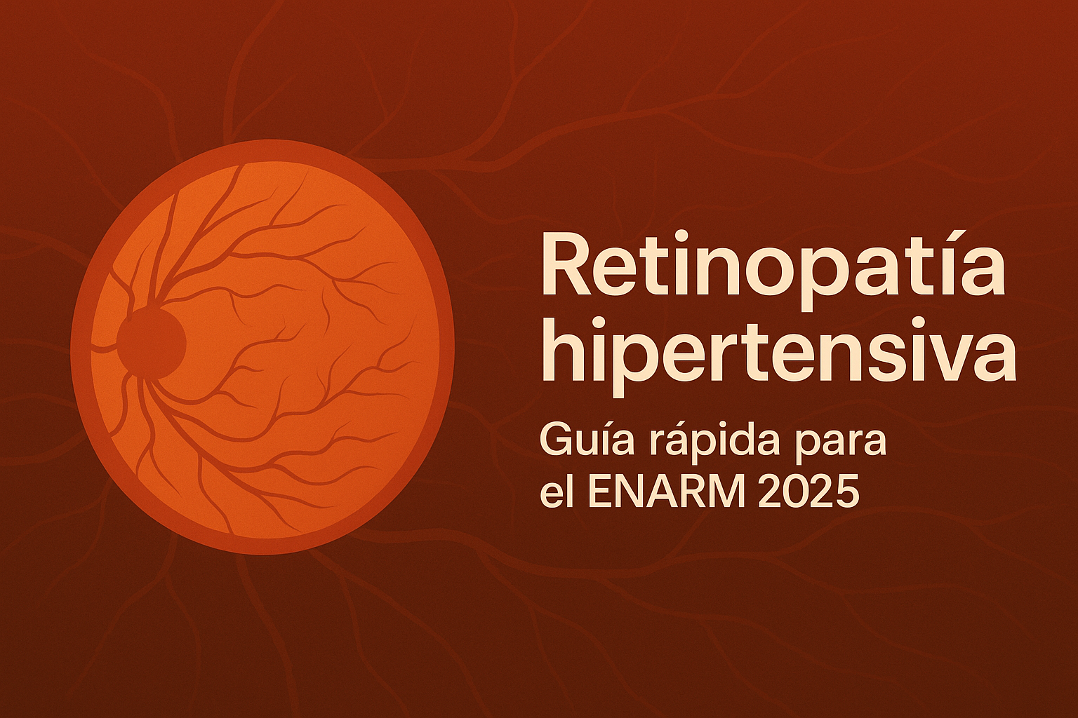 Portada Retinopatia Hipertensiva ENARM