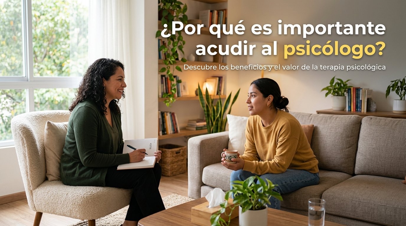 Psicologa y paciente en consulta de Psicología